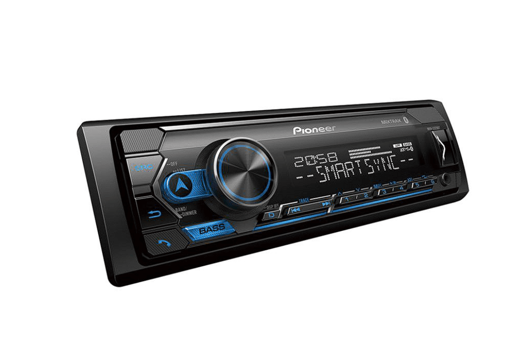 USB Pio MVH-S325BT EY6MW Dual Blue Too
