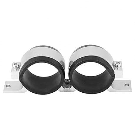 Fuel Pump Bracket DBL Silver 60/60
