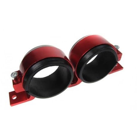Fuel Pump Bracket DBL Red 60/60