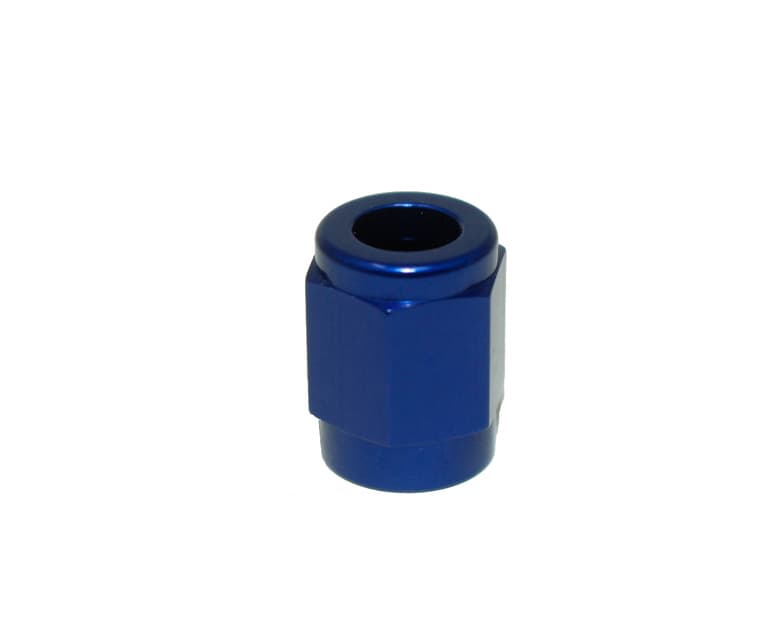 N2O 3/16 Tube Nut Blue 1207
