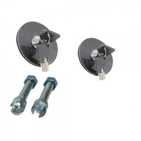 Hood Lock W Key Carbon 2PC EPHP001TW