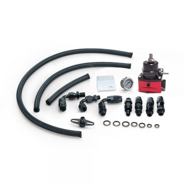 Fuel Pressure Regulator Kit Rep Aem Red Black TK-7MGTE