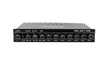 Eq 7100 Star Sound 7 Band Equilizer