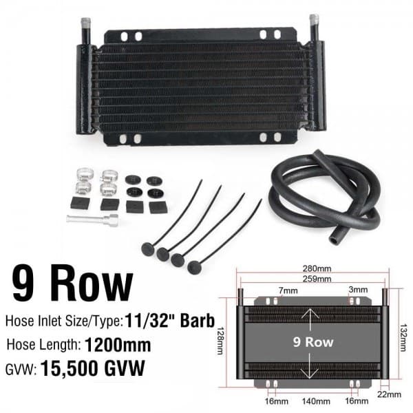 Gearbox 676 Black W Fittings