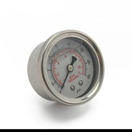 Fuel Pressure Regulator Gauge Only 0-160PSI EPGA01 Fuel/Oi