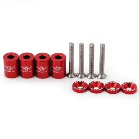 Hood Riser 1" Red DP009