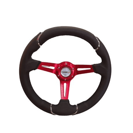 Steering Wheel Red Leather SW220N