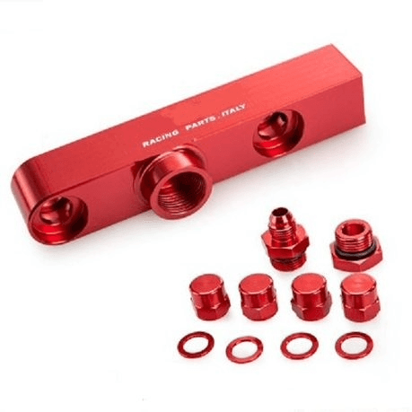 Fuel Pump Dual Black Outlet Billet CA120S-YG