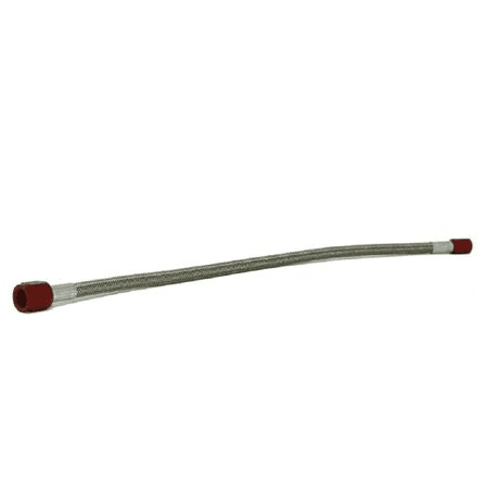 N2O AN3>AN4 Braided Steel Line 12 Inch Red CFN-201