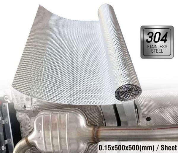 Heat Shield 50X50CM 0.6 304 S/S WR22ST5050 Fire Wa