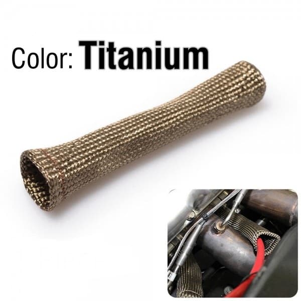 Heat Protective Sleeve Titanium 4 Pieces GT01TI High Performace Heat Protector Sleeve Spark Plug Wire Boots