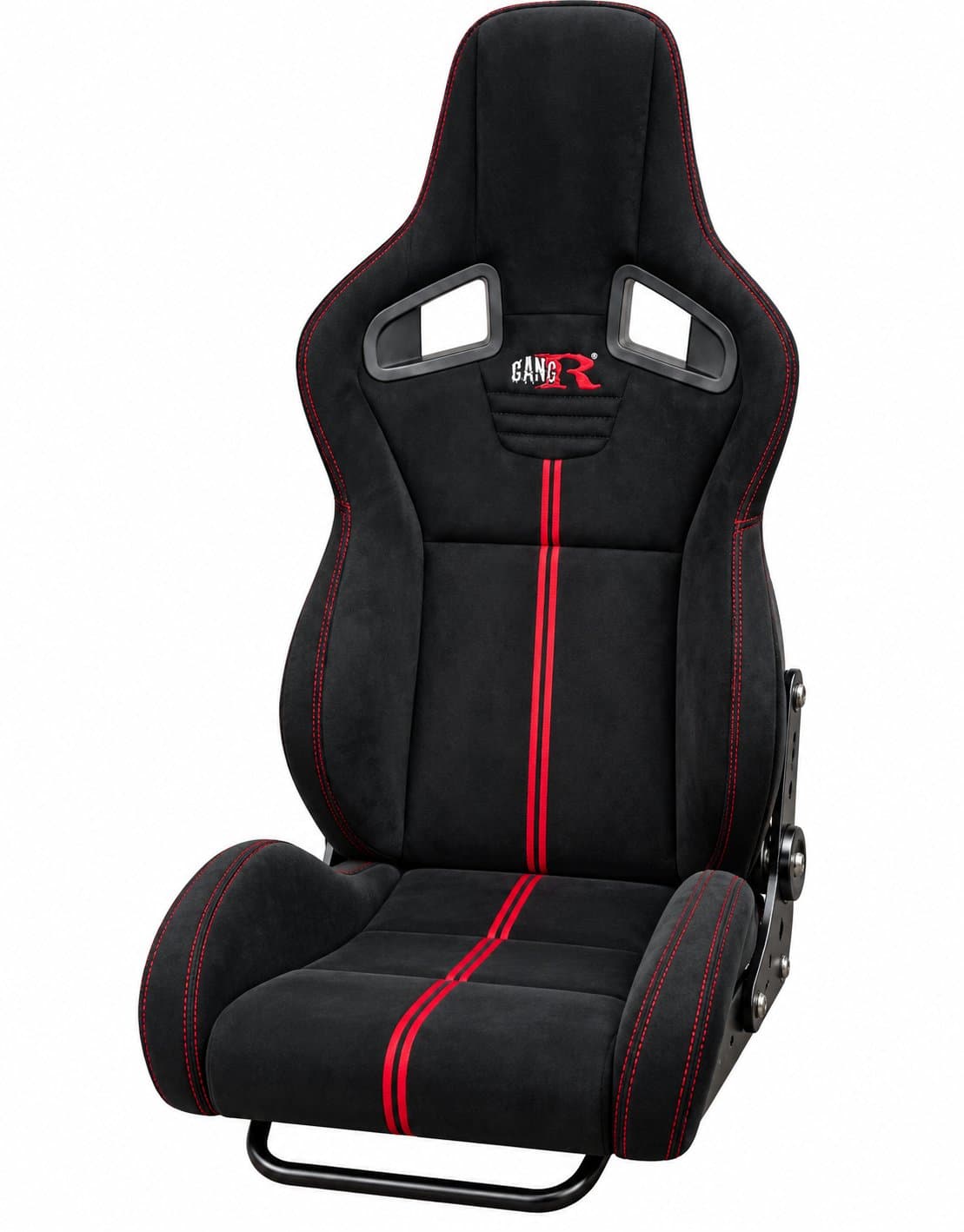 Car Seat 2WAY 1039R Bk/Rd Each Alcantara Line Mid